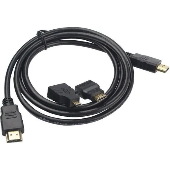 Câble HDMI 1,5 mètre HD 1080p TV XBOX360 PS3 micro mini adaptateurs