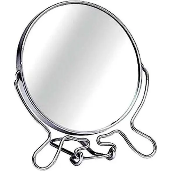2x miroir de maquillage grossissant base rotative à 360° différentes tailles...