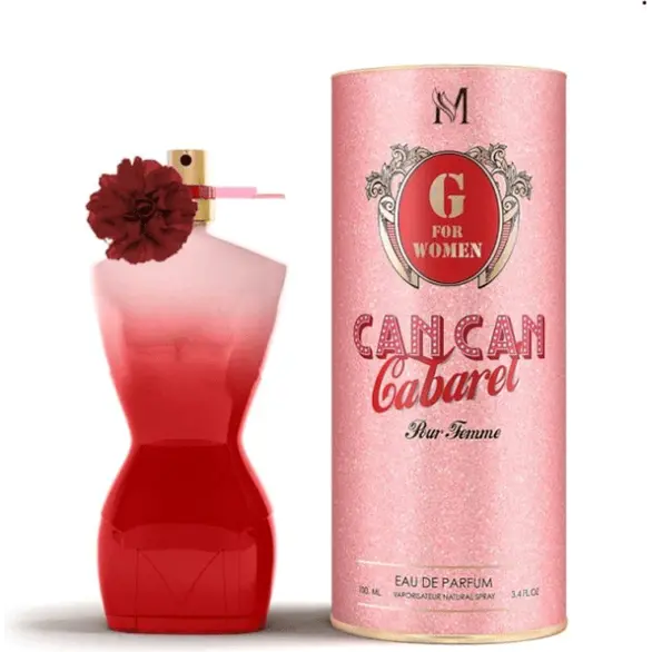 G for women can can cabaret Eau de parfum pour femme 100 ml vaporisateur