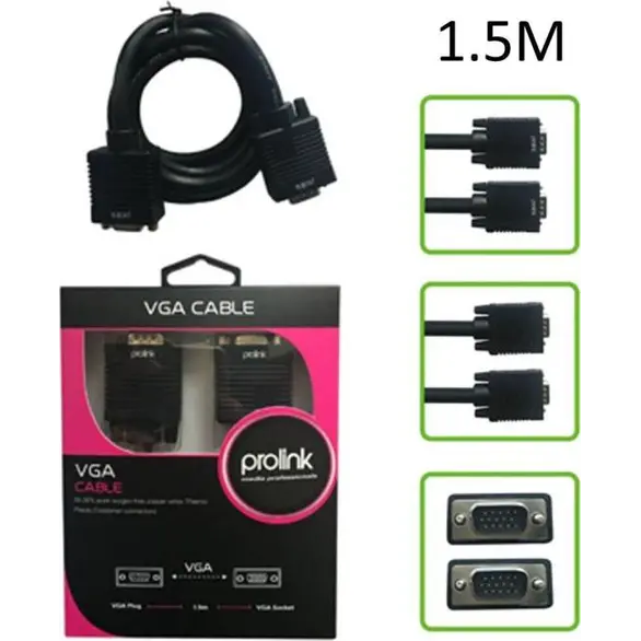 Moniteur vidéo numérique LCD adaptateur de connecteur mâle à femelle VGA...