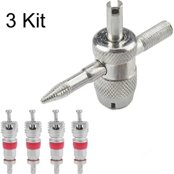 3x kit clé de démontage valve tournevis de pneu voiture vélo moto détachant