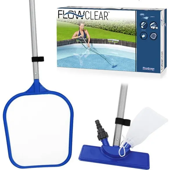 Kit d'entretien pour tige de filtre aspirateur nettoyage piscine 58013 Flowclear