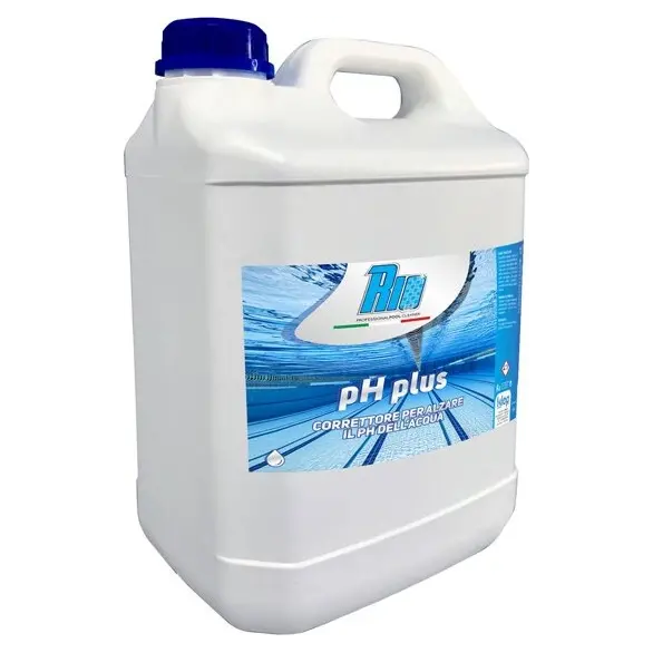 Ph+ Plus pour Pool 5 LT Correcteur augmentant le PH de l'eau de piscine liquide