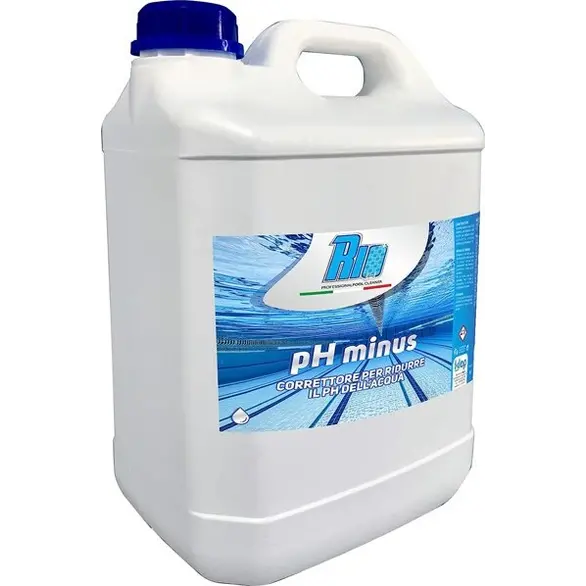 Liquide correcteur réducteur pH 5 kg pour le nettoyage de l'eau de piscine