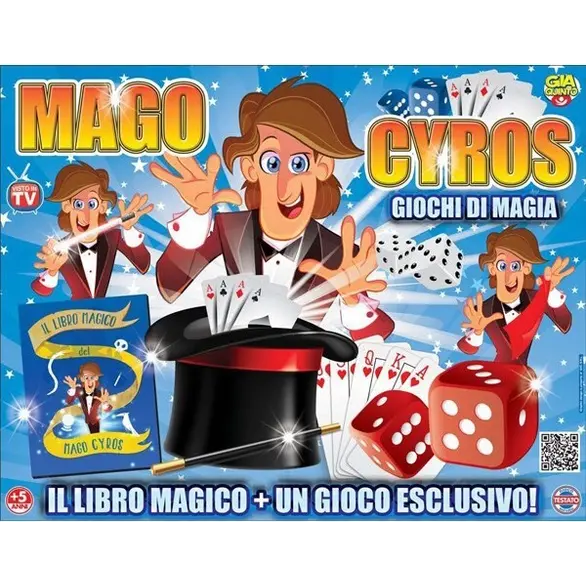 Jeux de Prestige Mago Cyros Coffret Magicien Tours de Magie pour Enfants