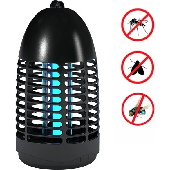 Lampe anti-moustique électrique UV moustiques mouches 4 watts insectes