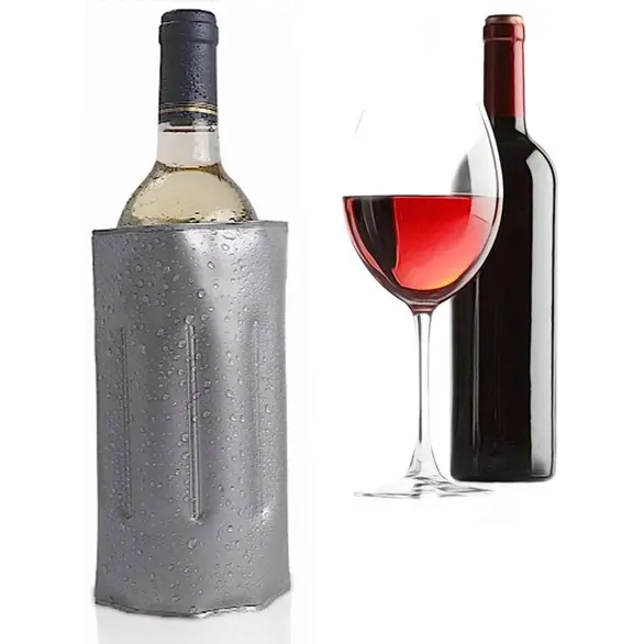 Refroidisseur Porte-bouteille portable Refroidisseur de vin thermique réglable