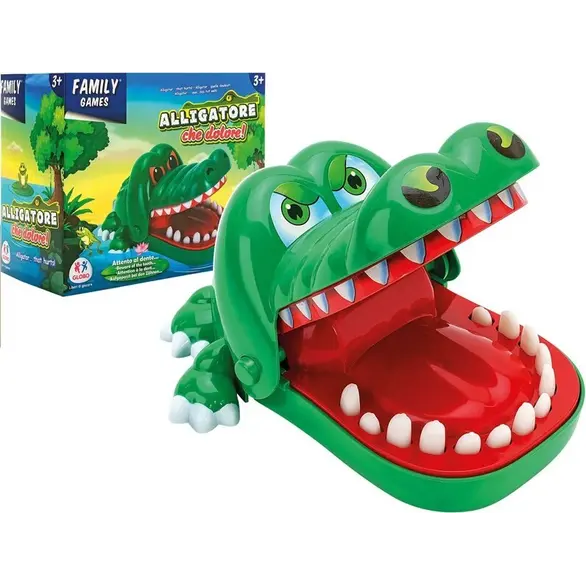 Jeu de société Pour les familles Jeu Crocodile Alligator boîte 3+ Ans