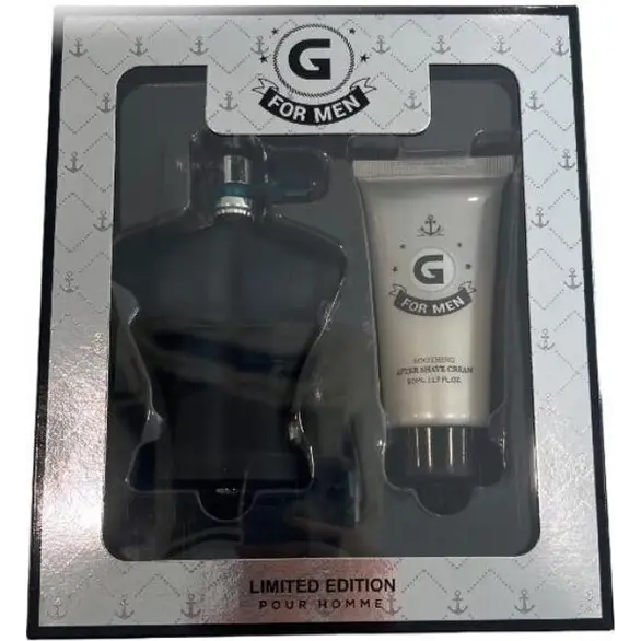 Coffret cadeau pour homme Coffret G pour homme Parfum 50 + 50 ml Spray...