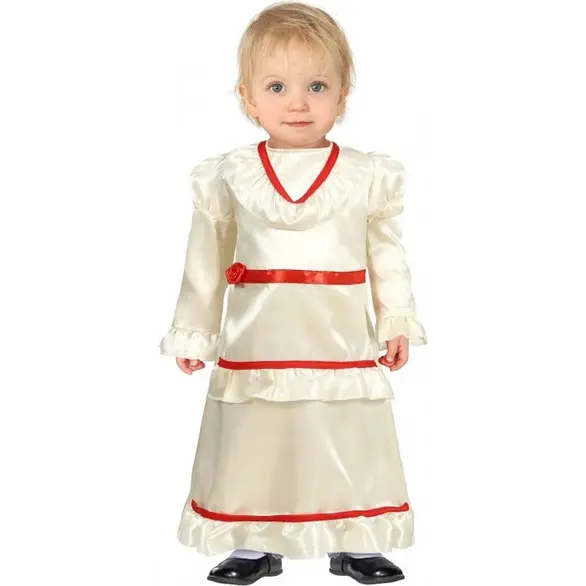 Costume de poupée Annabelle The Conjuring pour filles halloween 12-24 mois...