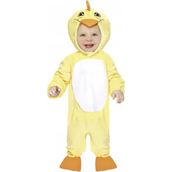 Costume d'Halloween robe animal poussin pour bébé nouveau-né unisexe 18/24 mois