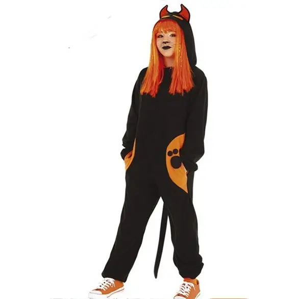 Pyjama kigurumi animal une pièce costume de carnaval d'Halloween 3-8 ans (3-4...