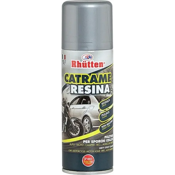 Spray Eliminator résidus de résine goudron pour voitures, motos camping 200ml