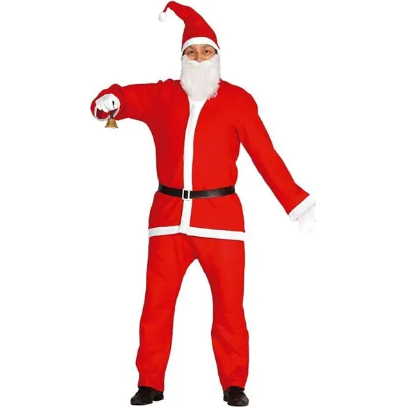 Déguisement Père Noël Homme Adulte Taille Unique Déguisement Père Noël