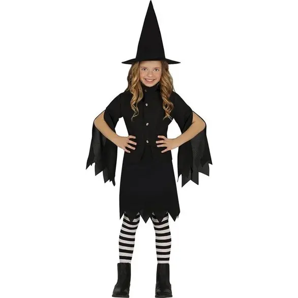 Déguisement de sorcière de Salem pour Halloween horreur filles de 3 à 12 ans...