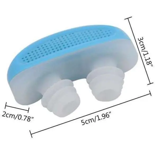 Appareil anti-ronflement 2 en 1 purificateur d'air en silicone sommeil aide