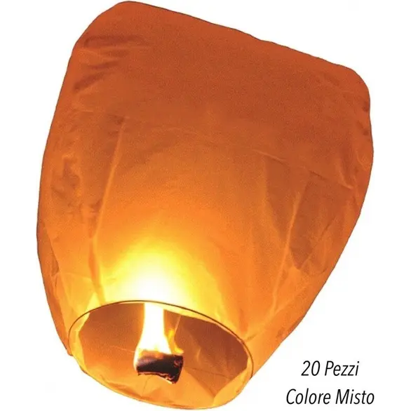 Lanterne chinoise Flying Lamp Hot Air Balloon Party Festival de mariage Sky...