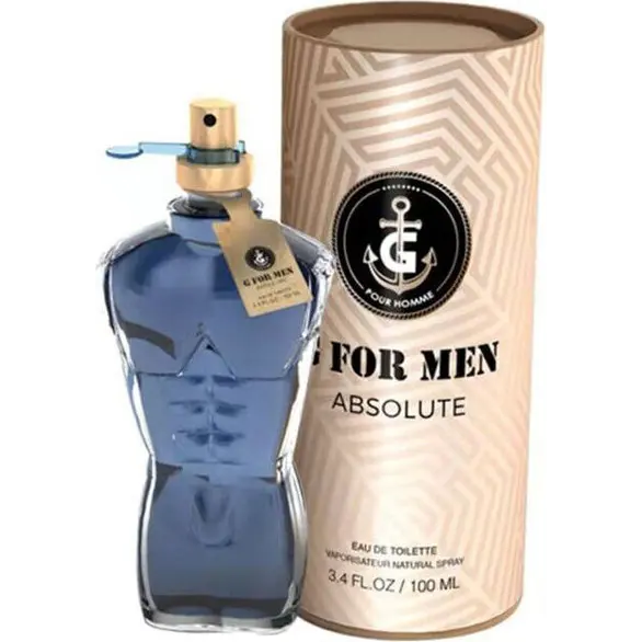 Parfum G for Men Absolute 100ml Eau de Toilette Pour Homme Idée Cadeau