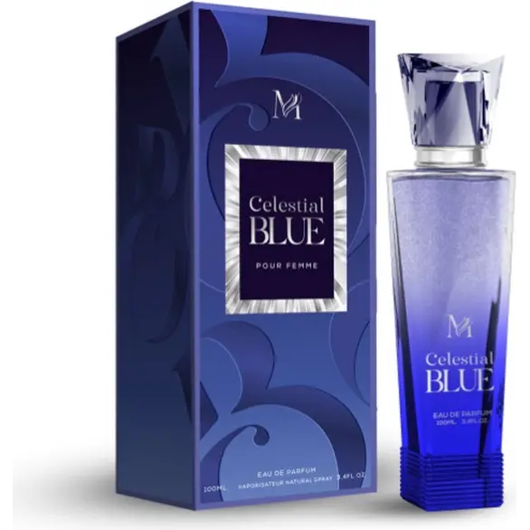 Parfum pour Femme Celestial Blue Eau de Parfum 100 ml Cadeau Vaporisateur