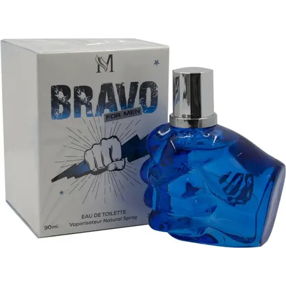Parfum Bravo For Men Eau De Toilette pour Homme 90ml Idée Cadeau