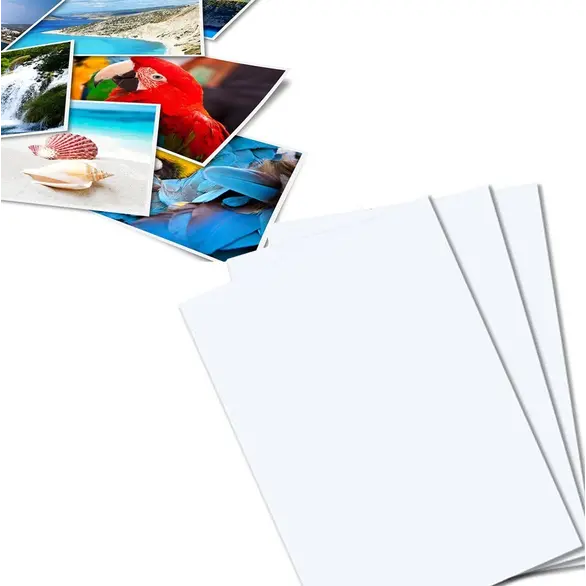 120 feuilles A4 papier photo brillant pour imprimantes jet d'encre 180-260 gr...