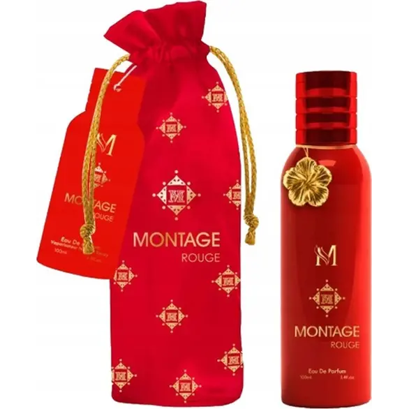 Montage Rouge Women's Perfume Eau De Parfum pour femme 100ml Idée cadeau
