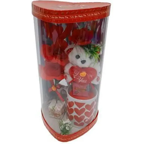 Coffret cadeau ours en peluche Mug anniversaire Saint Valentin Mug idée cadeau