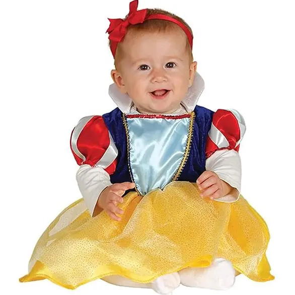 Costume de Carnaval Blanche Neige Robe princesse Disney nouveau-né 12-24 mois...