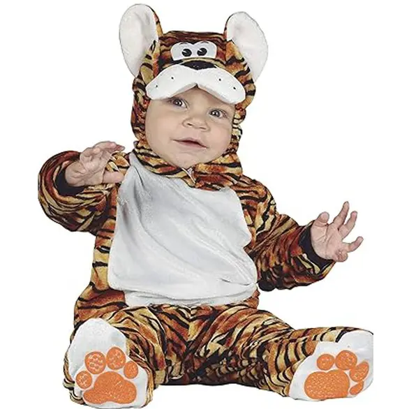 Déguisement de tigre de carnaval pour nouveau-né unisex 12-24 mois Halloween...