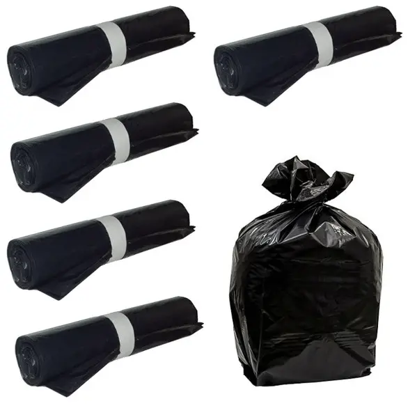 50 sacs enveloppes différenciées poubelle déchets rouleaux sacs (90x120cm)