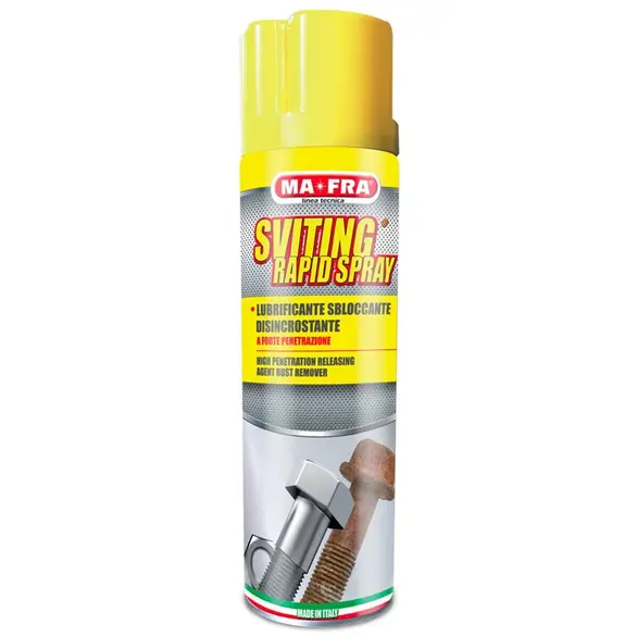 Spray de déverrouillage 500 ml Sviting Rapid Spray Lubrifiant pour vis H0863