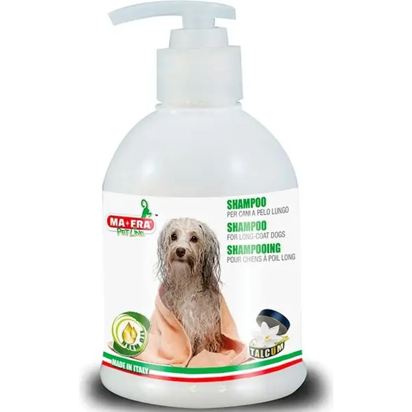 MAFRA Dog Care Shampooing pour chiens à poils longs apporte douceur et...