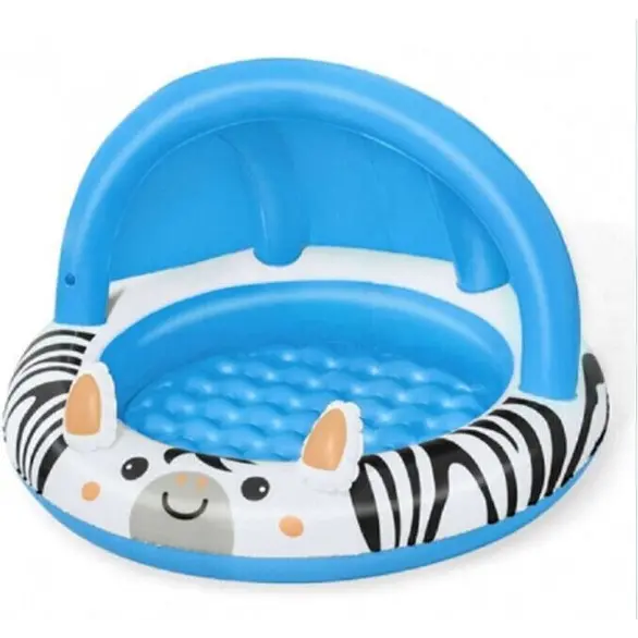 Piscine gonflable pour enfants Game Play Center Zebra Water pour enfants de 2...