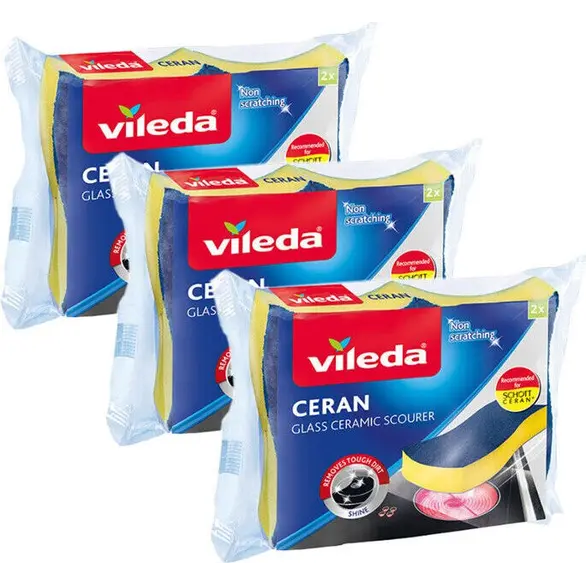 Vileda Ceran éponge pour plaques à induction dans la cuisine en...