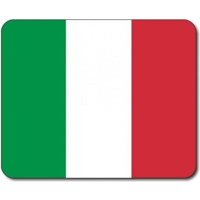 3x Tapis de Souris Drapeau Italie Tricolore Vert Blanc Rouge PC Bureau Maison...