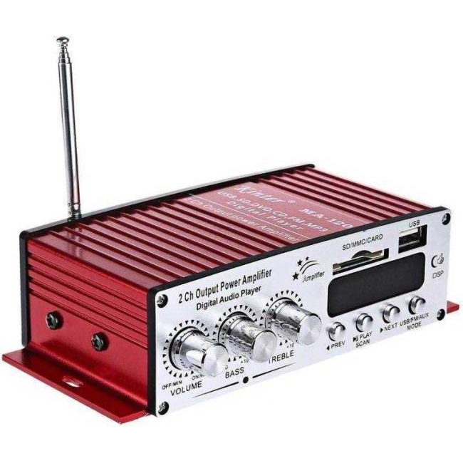 HI-FI 12V MP3 USB voiture bateau amplificateur stéréo 50W 20HZ 85 dB audio...