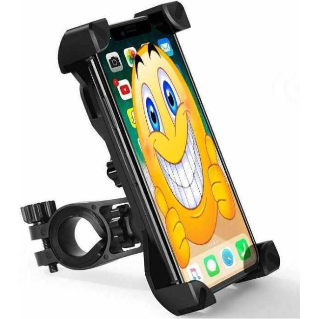 Support de téléphone portable pour miroir de vélo pour guidon de vélo réglable
