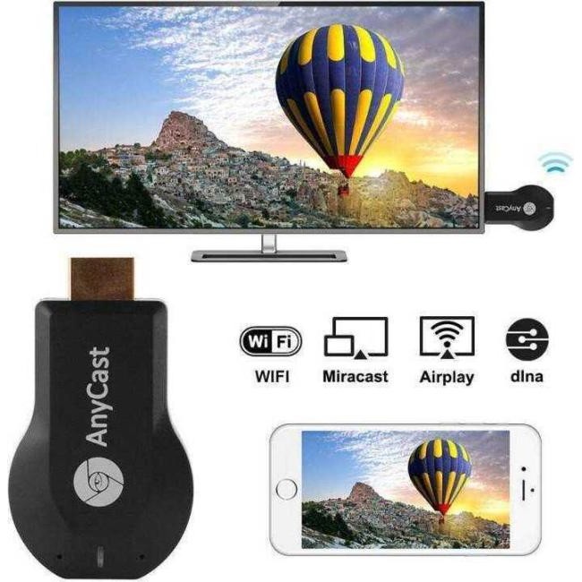 Anycast wifi dongle dongle récepteur vidéo streamer M4 plus android 9