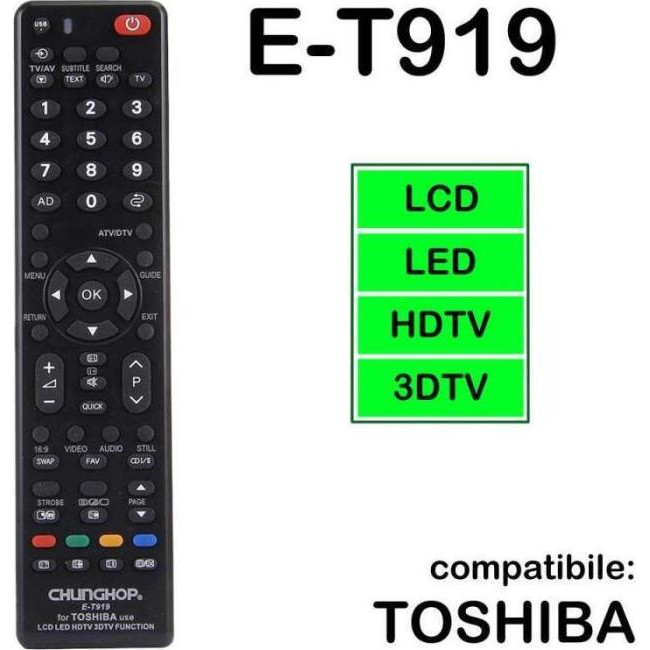 Télécommande universelle compatible avec les téléviseurs intelligents LCD LED...