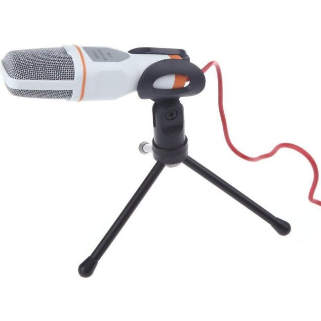 Microphone SF-666 condensateur jack 3,5 mm appels vidéo enregistrement vocal...