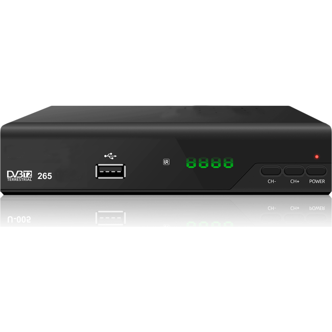 Décodeur Numérique Terrestre DVB T2 HDMI DVB-T2 HEVC H265 Récepteur 1080p HD