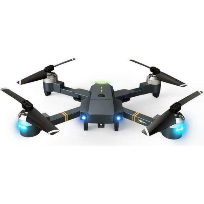 Drone quadrirotor radiocommandé 2.4ghz caméra vidéo photo usb led app 2