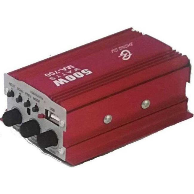 MA-700 Mini Amplificateur Audio Stéréo 12V FM Lecteur MP3 Usb Voiture...