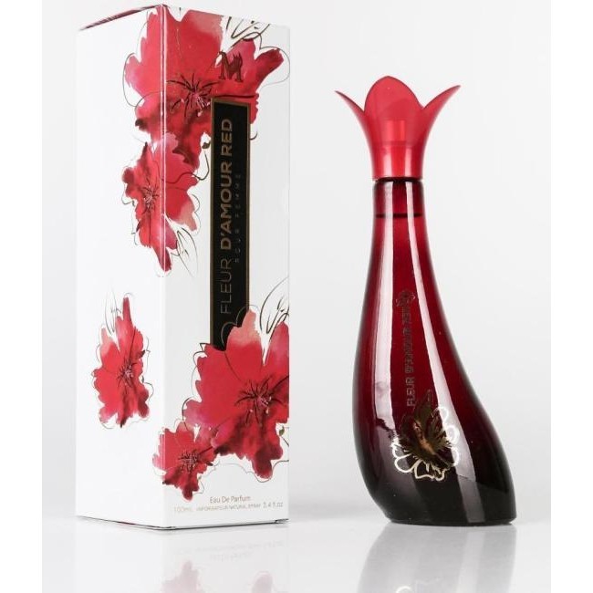 Parfum pour Femme Fleur d'Amour Rouge 100 ml Eau de Parfum Doux Spray 3