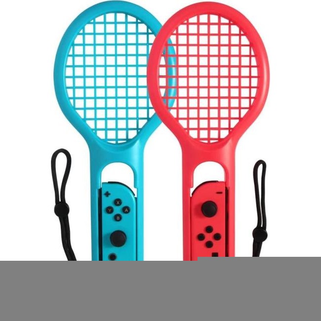 2x Raquettes de tennis Manette de sport de raquette Nintendo Switch Joy-Con