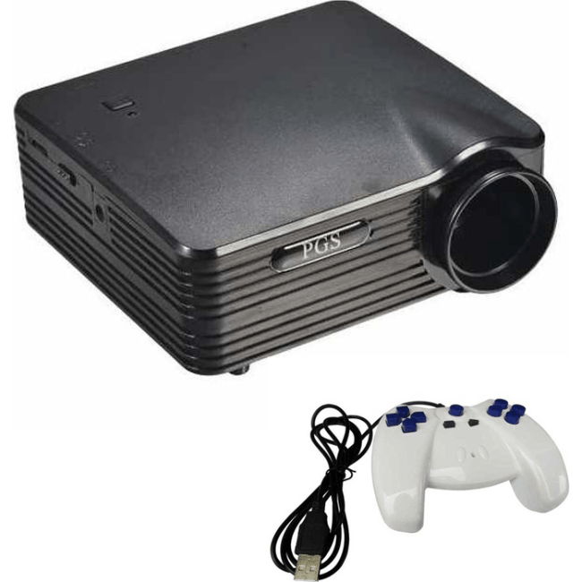 Mini projecteur P2P MMX 16 Jeux Joystick Résolution 680x480 Projets de films TV